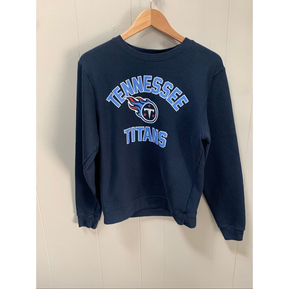 NFL Team Apparel Tennessee Titans Crewneck Sweatshirt Small
